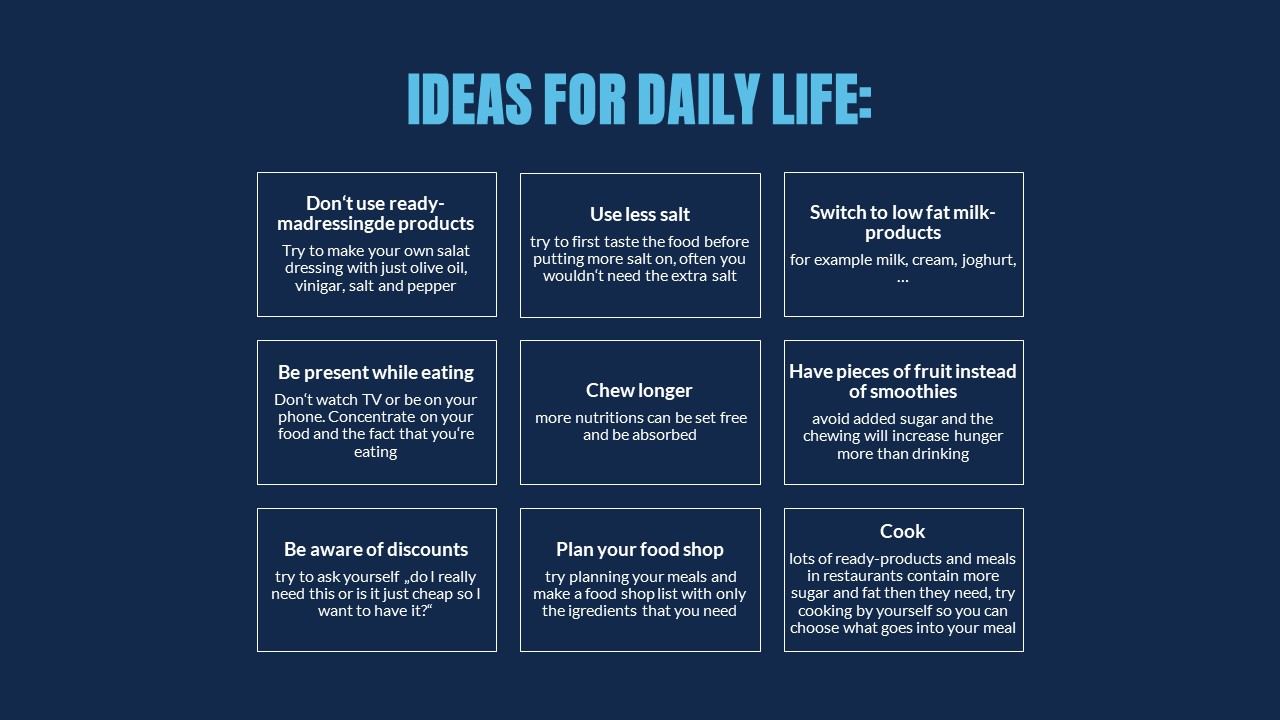 Nutrition and healthy foods, slide 4