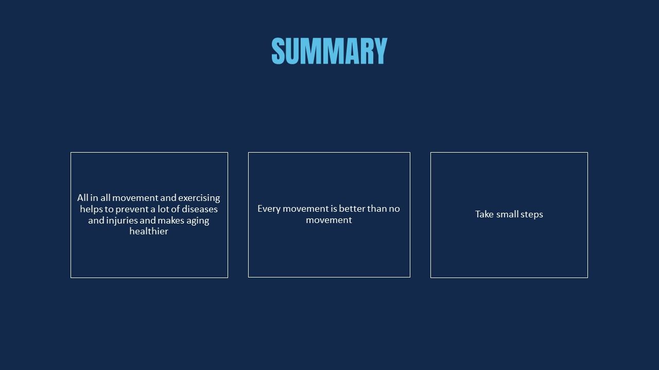 Physical activity, slide 12