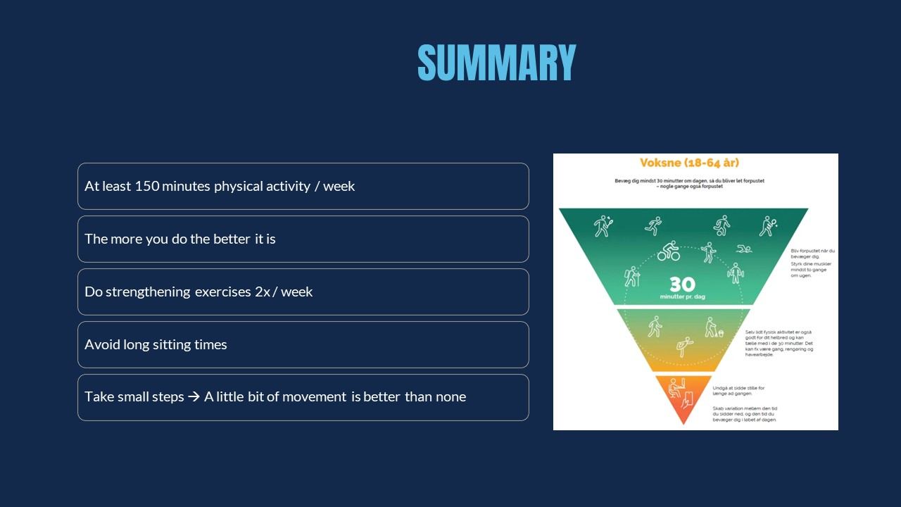 Physical activity, slide 5